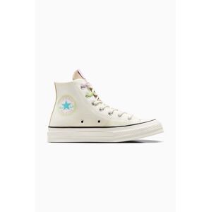 Tenisky Converse Chuck 70 dámske, biela farba, A09832C