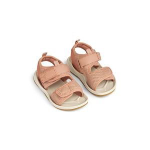 Detské sandále Liewood Christi Sandals ružová farba