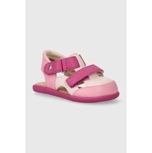 Detské sandále UGG ROWAN ružová farba