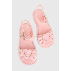 Detské sandále Melissa MAR SANDAL HOT BB ružová farba