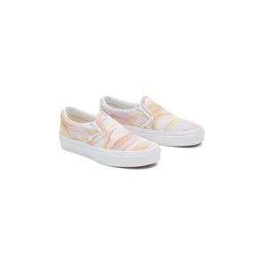 Detské tenisky Vans UY Classic Slip-On oranžová farba