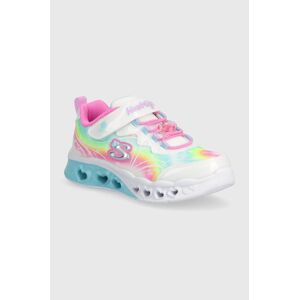 Detské tenisky Skechers FLUTTER HEART LIGHTS GROOVY SWIRL