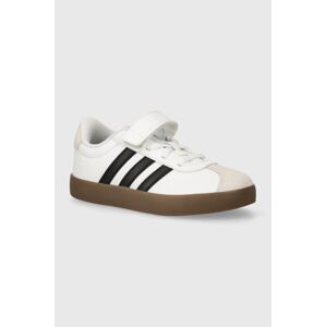 Detské tenisky adidas VL COURT 3.0 EL C biela farba