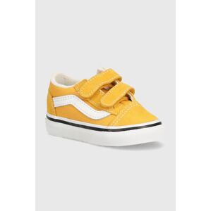 Detské tenisky Vans Old Skool V žltá farba