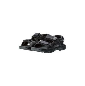 Detské sandále Jack Wolfskin TARACO BEACH čierna farba