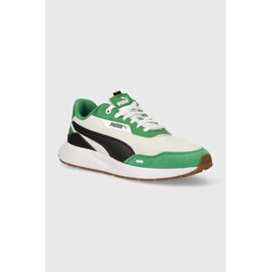 Tenisky Puma Runtamed Plus zelená farba