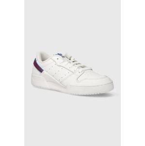 Kožené tenisky adidas Originals Team Court 2 biela farba, ID3408