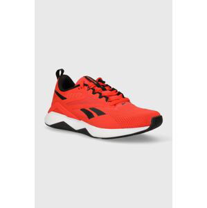 Tréningové topánky Reebok Nanoflex Trainer 2.0 červená farba, 100074537