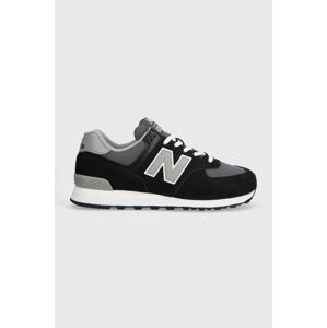 Tenisky New Balance 574 čierna farba, U574TWE