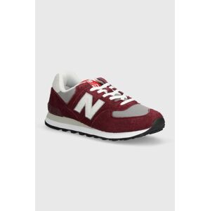 Tenisky New Balance 574 bordová farba, U574BGH