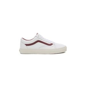 Kožené tenisky Vans Old Skool biela farba, VN0007NT7BF1