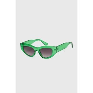 Slnečné okuliare Aldo ZARON dámske, zelená farba, ZARON.320