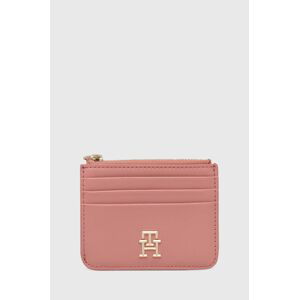 Peňaženka Tommy Hilfiger dámsky, ružová farba