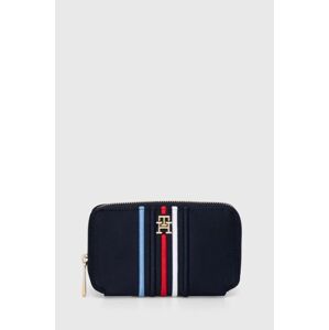 Peňaženka Tommy Hilfiger dámsky, tmavomodrá farba