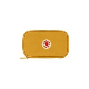 Peňaženka Fjallraven Kanken Travel Wallet žltá farba, F23781