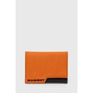 Peňaženka Mammut Ultralight oranžová farba