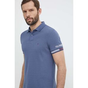 Polo tričko Tommy Hilfiger pánske,jednofarebné,MW0MW34780