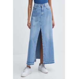 Rifľová sukňa Pepe Jeans MAXI SKIRT HW SKY REG maxi, áčkový strih, PL901130R