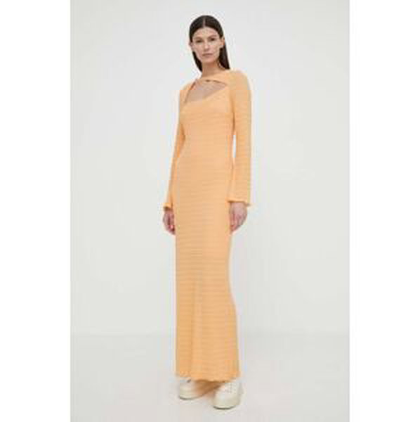 Šaty Résumé AriaRS Dress oranžová farba, maxi, priliehavá, 20481120