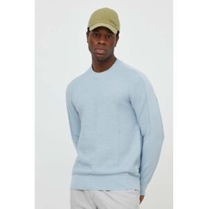 Bavlnený sveter Armani Exchange tenký