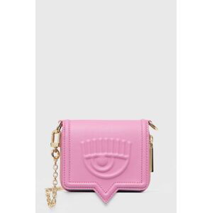 Peňaženka Chiara Ferragni ružová farba