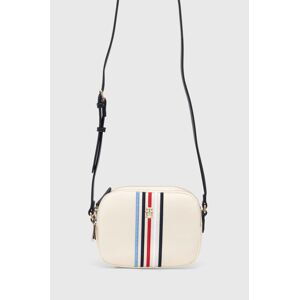 Kabelka Tommy Hilfiger béžová farba, AW0AW15985