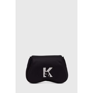 Kabelka Karl Lagerfeld Jeans čierna farba