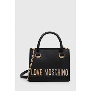 Kabelka Love Moschino čierna farba