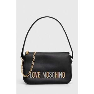 Kabelka Love Moschino čierna farba