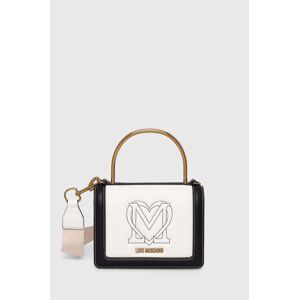 Kabelka Love Moschino biela farba