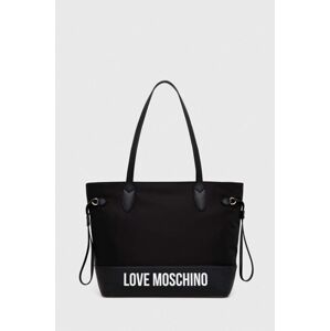 Kabelka Love Moschino čierna farba