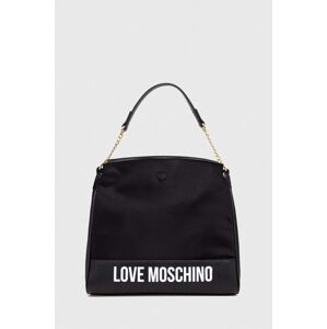 Kabelka Love Moschino čierna farba