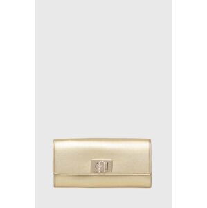 Kožená peňaženka Furla zlatá farba, PCV0ACO BX2658 CGD00