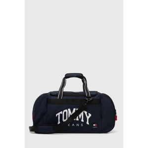 Taška Tommy Jeans tmavomodrá farba,AM0AM12125