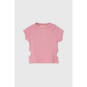 Detské tričko zippy ružová farba