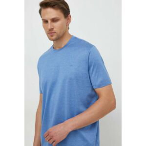 Bavlnené tričko Paul&Shark pánsky, jednofarebný