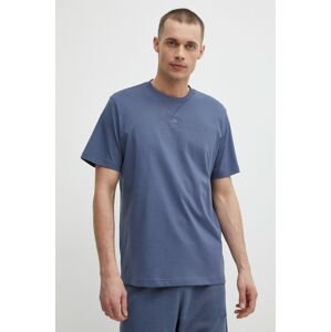 Bavlnené tričko adidas pánske, jednofarebné, IR9112
