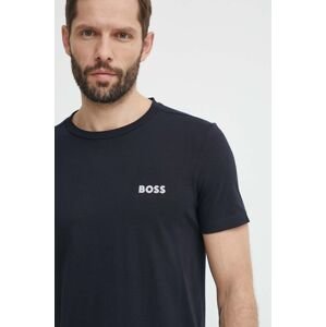 Bavlnené tričko Boss Green pánsky,jednofarebný,50515620