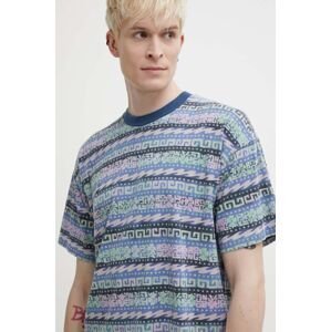 Bavlnené tričko Billabong pánske, vzorované, ABYKT00219
