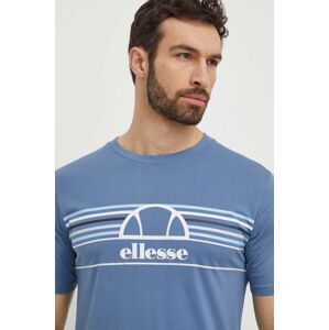 Bavlnené tričko Ellesse Lentamente T-Shirt pánske, s potlačou, SHV11918