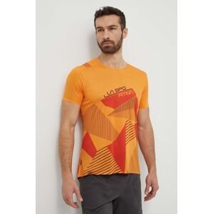 Športové tričko LA Sportiva Comp oranžová farba, s potlačou, F38102322