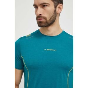Športové tričko LA Sportiva Tracer zelená farba, s potlačou, P71733733