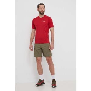 Športové tričko Montane Dart Lite červená farba, jednofarebný, MDITS15