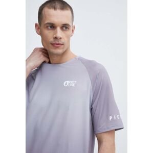 Športové tričko Picture Osborn Printed fialová farba, vzorované, MTS1076