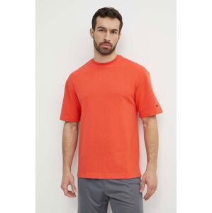 Tréningové tričko Reebok Active Collective oranžová farba, jednofarebné, 100075750