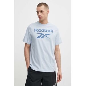 Bavlnené tričko Reebok Identity pánske, s potlačou, 100076430