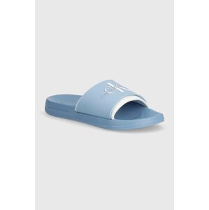 Šľapky Calvin Klein Jeans SLIDE MONOGRAM TPU dámske, YW0YW00585