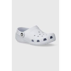 Detské šľapky Crocs Classic Kids Clog šedá farba