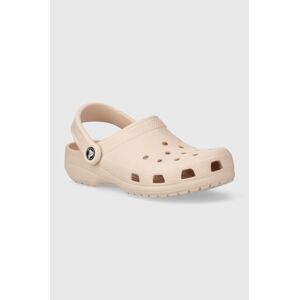 Detské šľapky Crocs Classic Kids Clog šedá farba