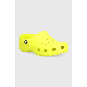 Detské šľapky Crocs Classic Kids Clog šedá farba